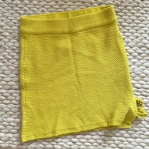 Free People Knit Mini Skirt